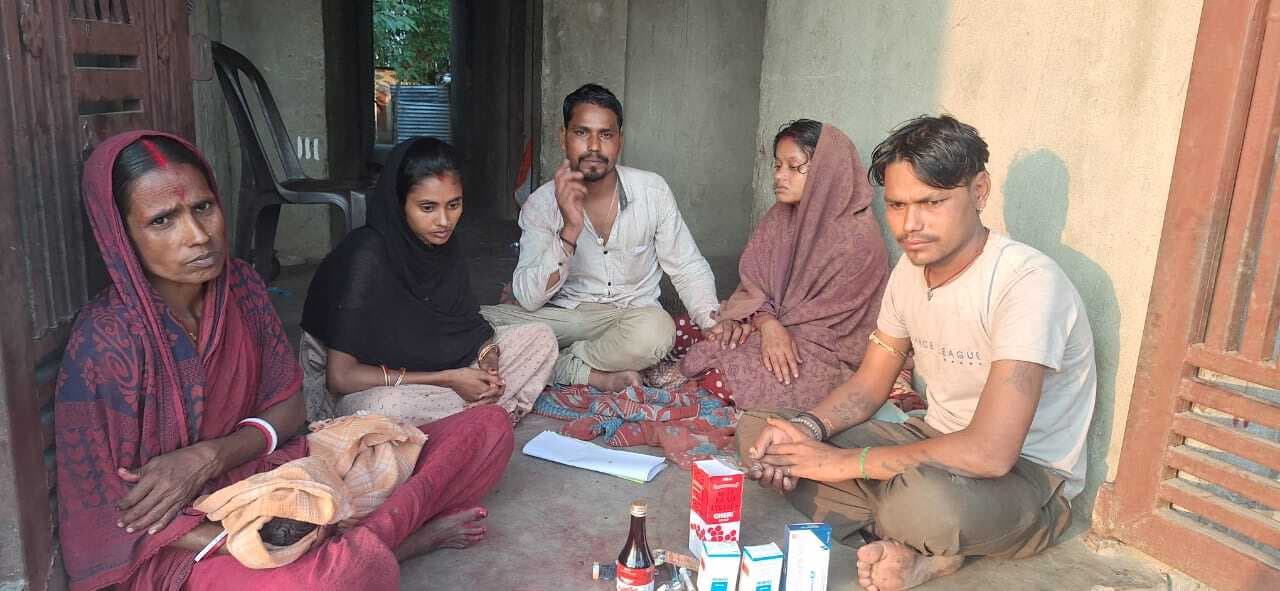 गर्भस्थ शिशु की मौत, ग्रामीण चिकित्सक पर लगाया लापरवाही का आरोप