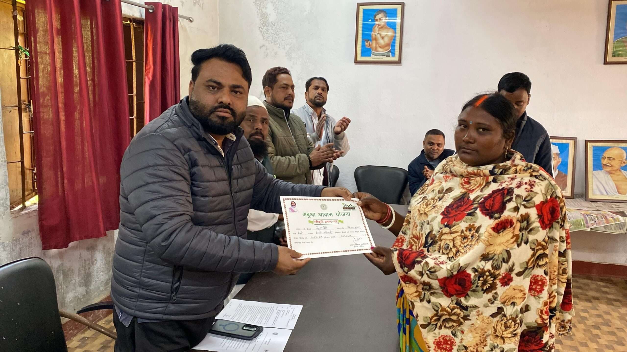 प्रखंड के 45 लाभुकों को कराया गृह प्रवेश