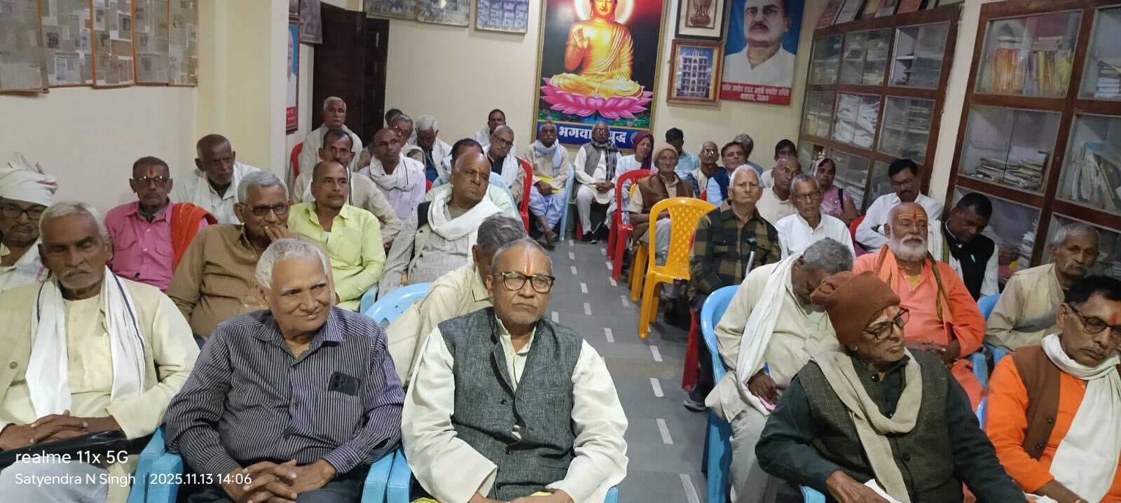 सीनियर सिटीजन एसोसिएशन के पूर्व संरक्षक की मनायी गयी पहली पुण्यतिथि