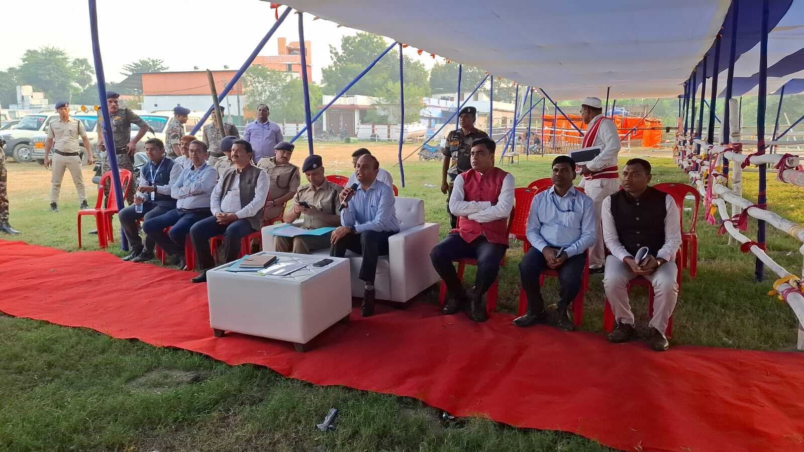 Samastipur : डीएम व एसपी ने की मतगणना केन्द्र के सुरक्षा की समीक्षा, दिये सख्त निर्देश