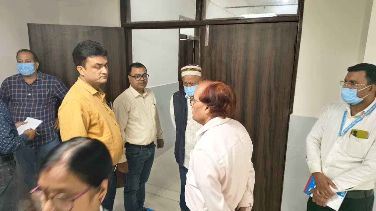 राज्य स्तरीय टीम पहुंची मुंगेर, सदर अस्पताल सहित कई स्वास्थ्य केंद्रों का किया निरीक्षण