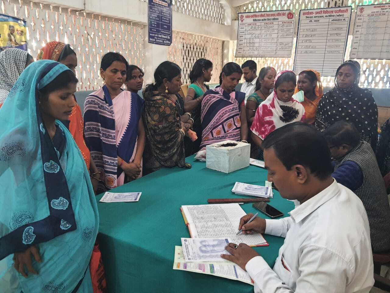 कटोरिया में 362 गर्भवती महिलाओं की हुई प्रसव पूर्व स्वास्थ्य जांच