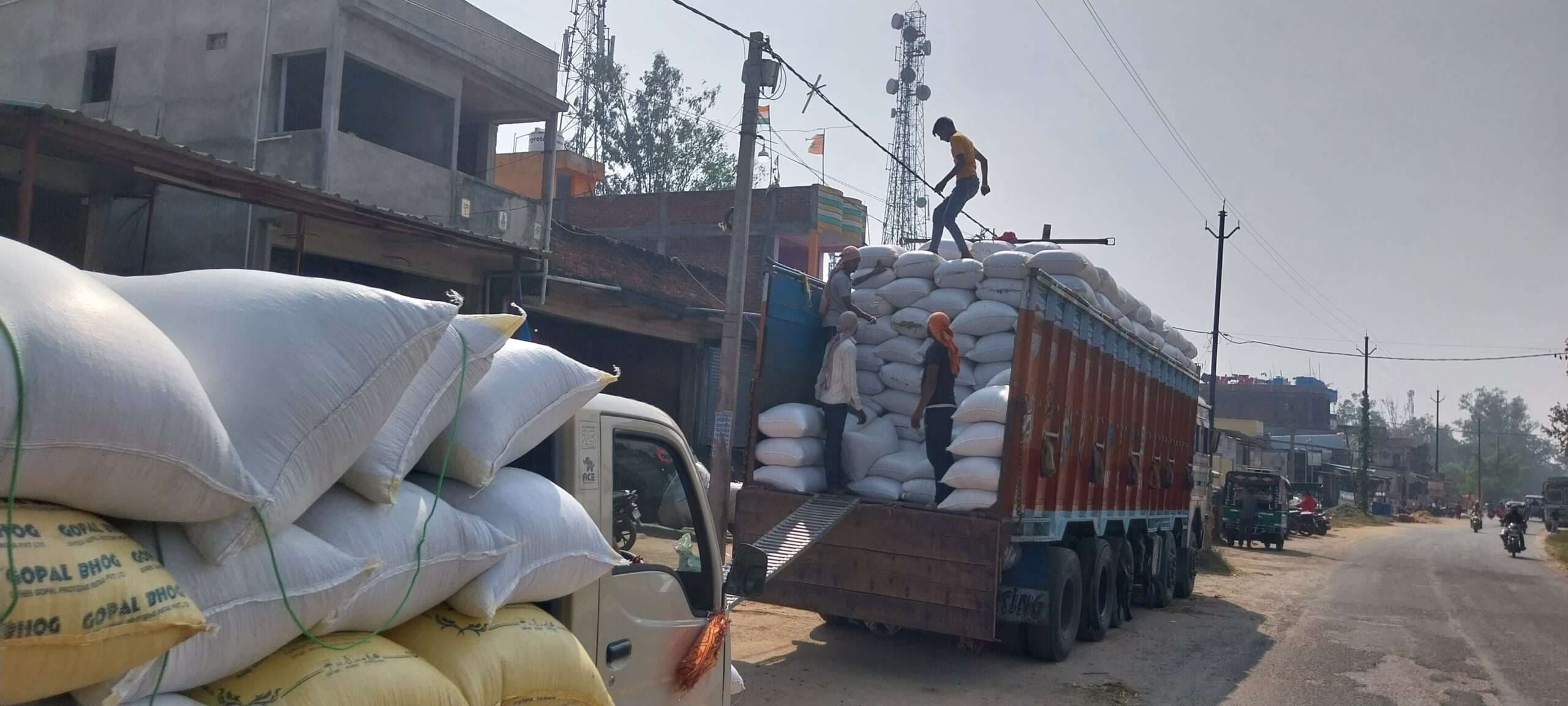 Giridih News: नहीं खुला सरकारी धान खरीद केंद्र, औने-पौने दाम पर धान बेच रहे किसान