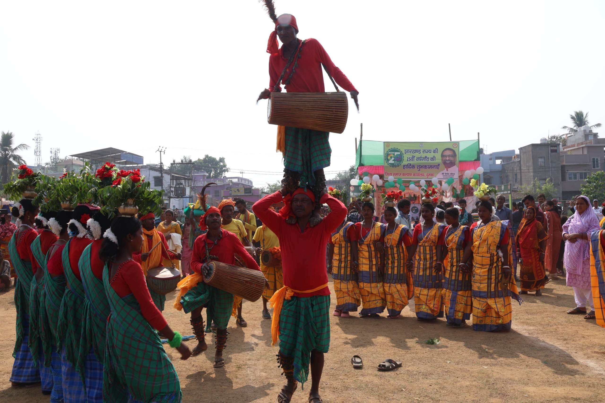 लीड : जतरा में दिखी संताली खेलकूद व संस्कृति की झलक