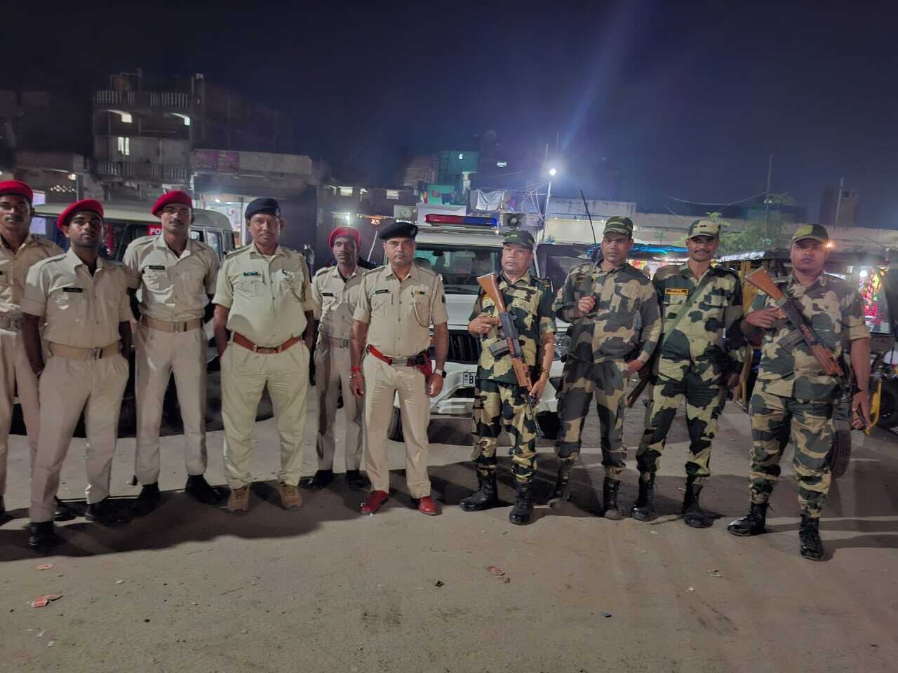 विधानसभा चुनाव की मतगणना को लेकर पुलिस अलर्ट, सघन गश्ती