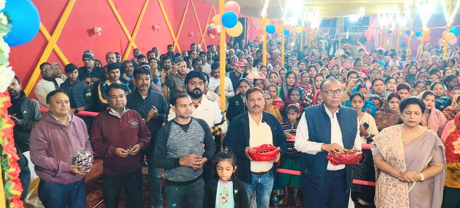 प्रभु राम के जन्म का प्रसंग सुन कर भाव विभोर हुए श्रद्धालु