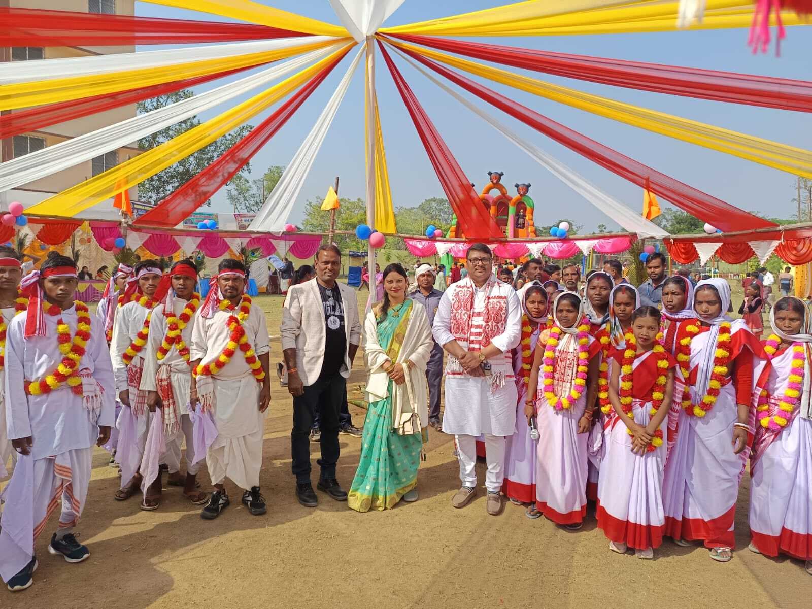 बिरसा मुंडा और महात्मा एनडी ग्रोवर की जयंती पर लगा बाल मेला