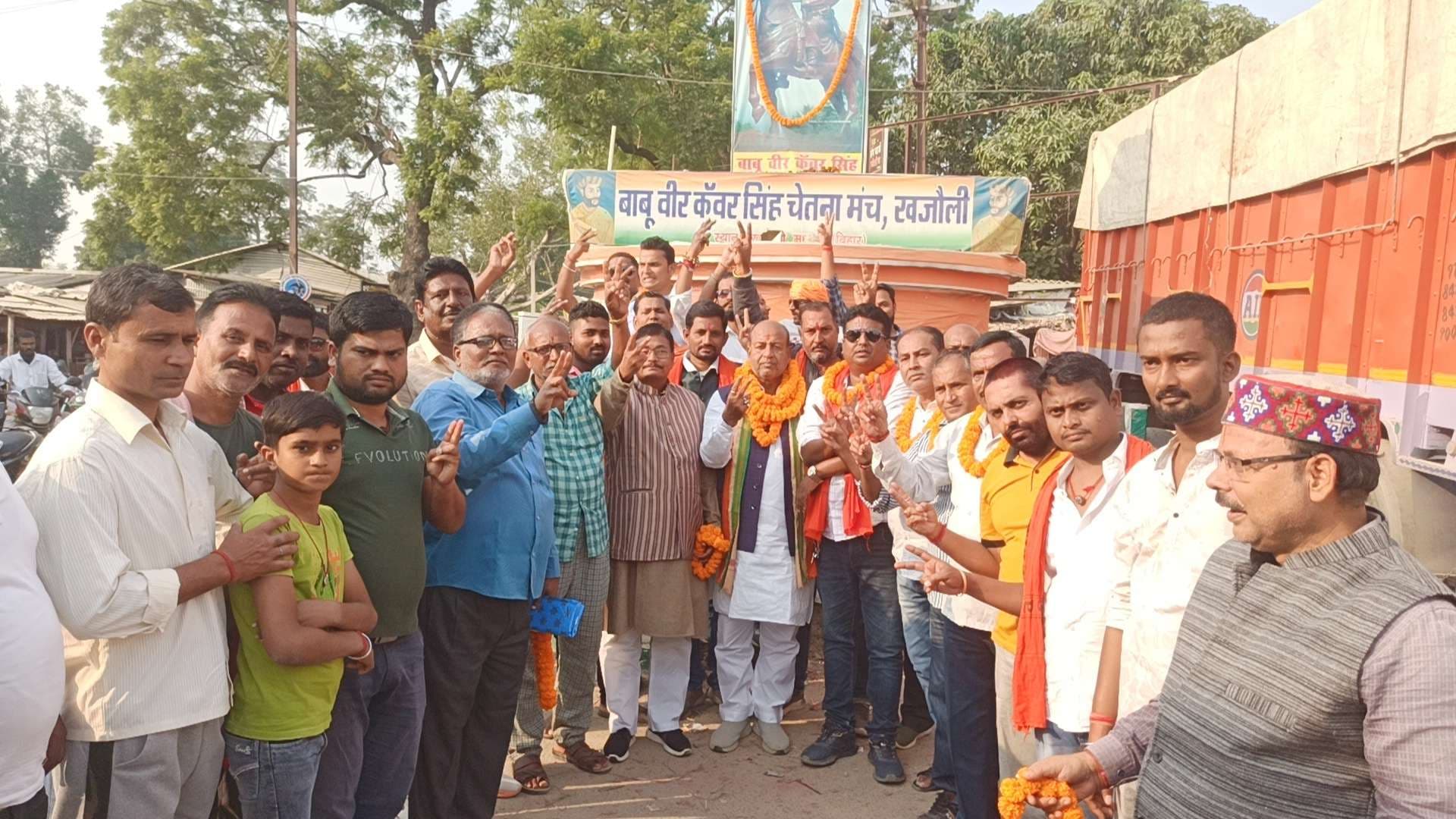 Madhubani News : एनडीए कार्यकर्ताओं ने निर्वाचित विधायक का किया स्वागत