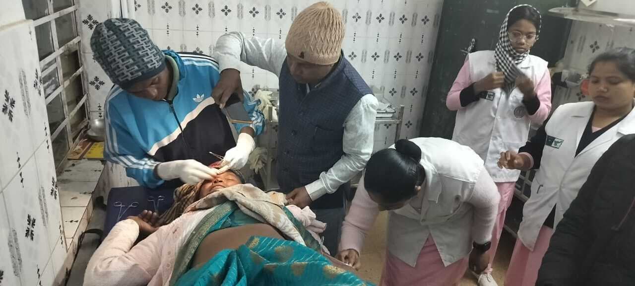 अलग-अलग हादसे में सात महिलाएं घायल