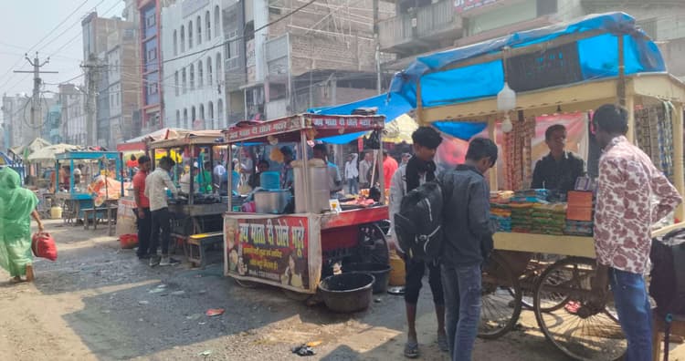 शहर की लाइफलाइन में धूल, जाम व अतिक्रमण का ट्रिपल अटैक, लोग परेशान