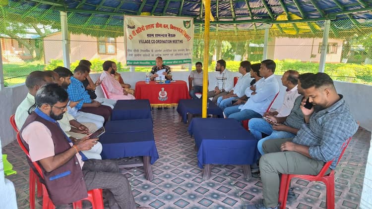 सहायक कमांडेंट ने युवाओं को सशस्त्र बलों में भर्ती होने को ले किया प्रेरित