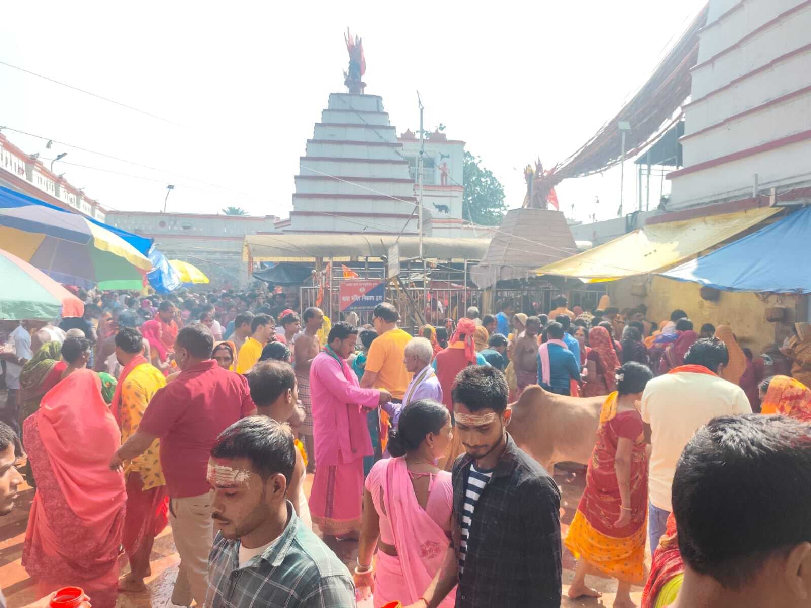 35 हजार श्रद्धालुओं ने की फौजदारीनाथ की पूजा-अर्चना