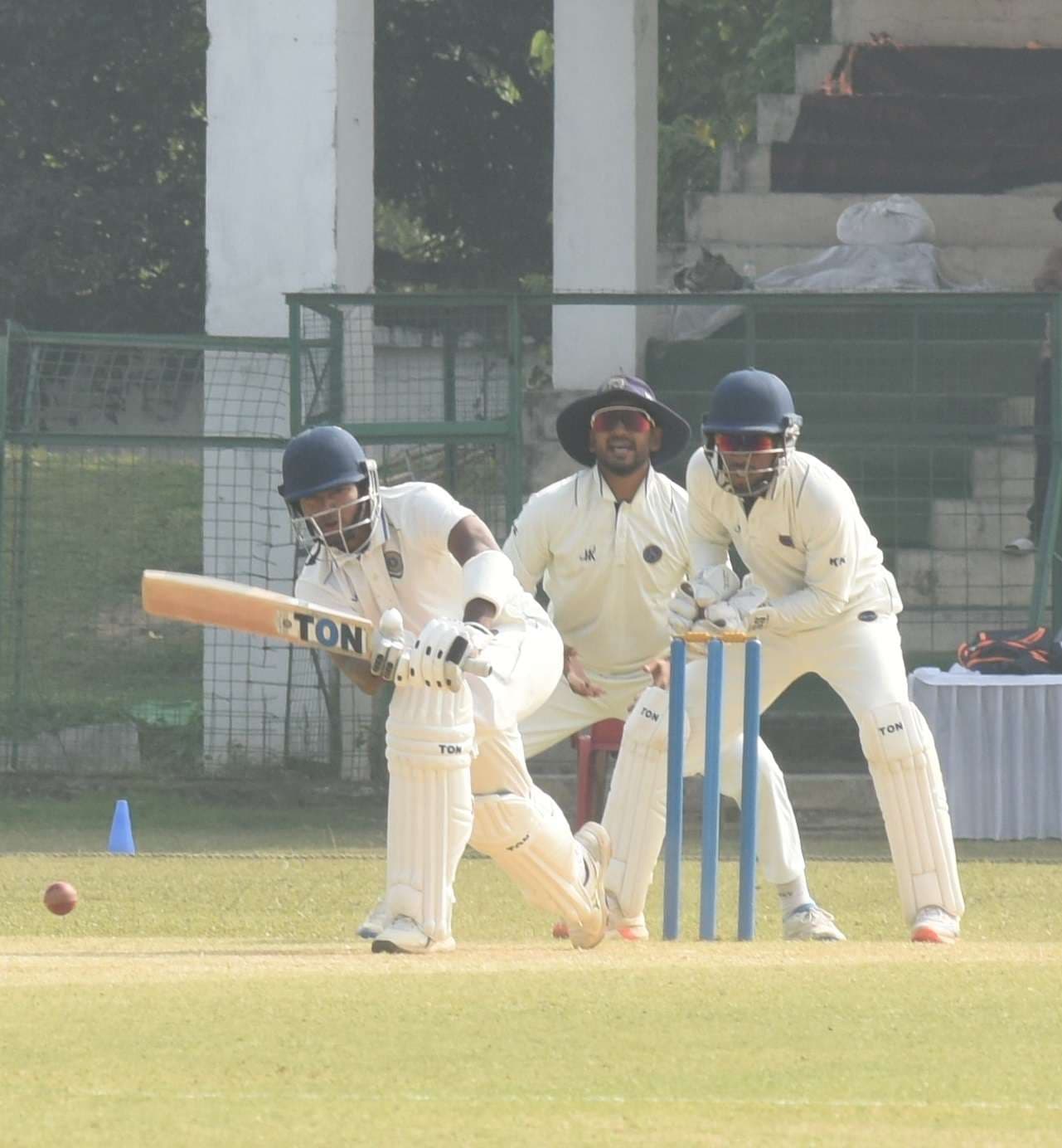 Jharkhand Vs Ahhra Pradesh Ranji Trophy Match At Keenan : एक दशक बाद अभिषेक रेड्डी ने जड़ा शतक, झारखंड के खिलाफ आंध्र प्रदेश मजबूत