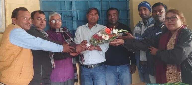 प्रखंड संसाधन केंद्र खलारी के गणित के विशेषज्ञ को दी गयी विदाई