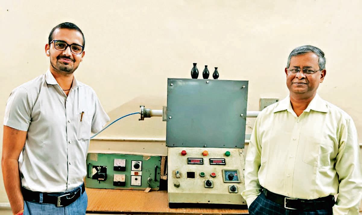 Rourkela news: एनआइटी के शोधार्थियों ने काले टेराकोटा के निर्माण की ग्रीन टेक्नोलॉजी विकसित की