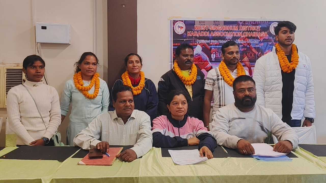 Chaibasa News : कोल्हान प्रमंडलीय कबड्डी प्रतियोगिता 5 से