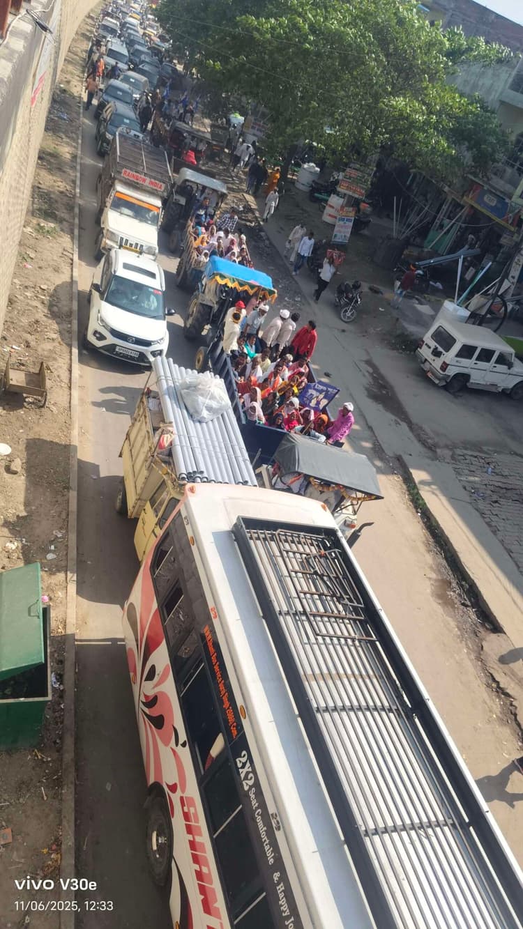 चांदनी चौक पर जाम की समस्या नवनिर्वाचित विधायक के लिए चुनौती