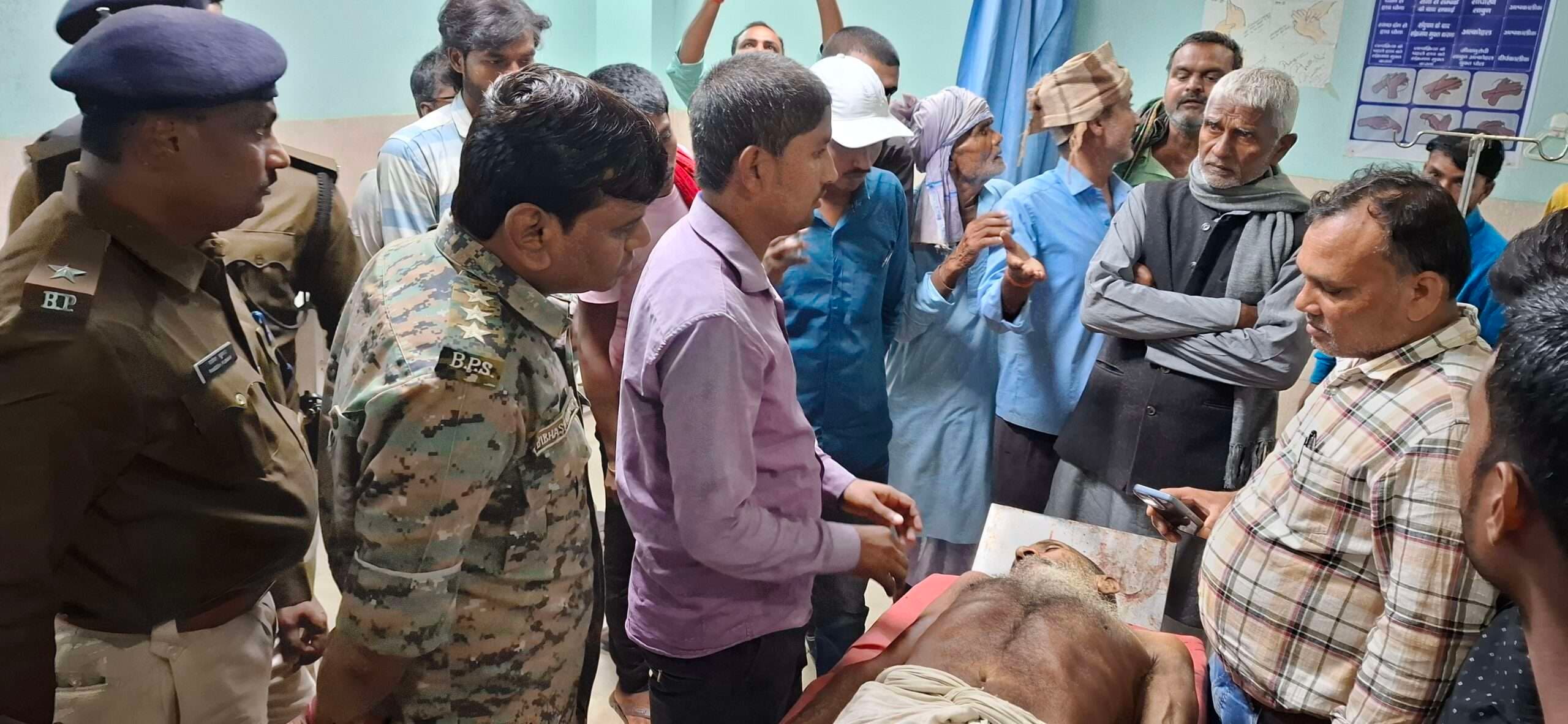 धान खेत में बुजुर्ग की संदिग्ध स्थिति में मौत