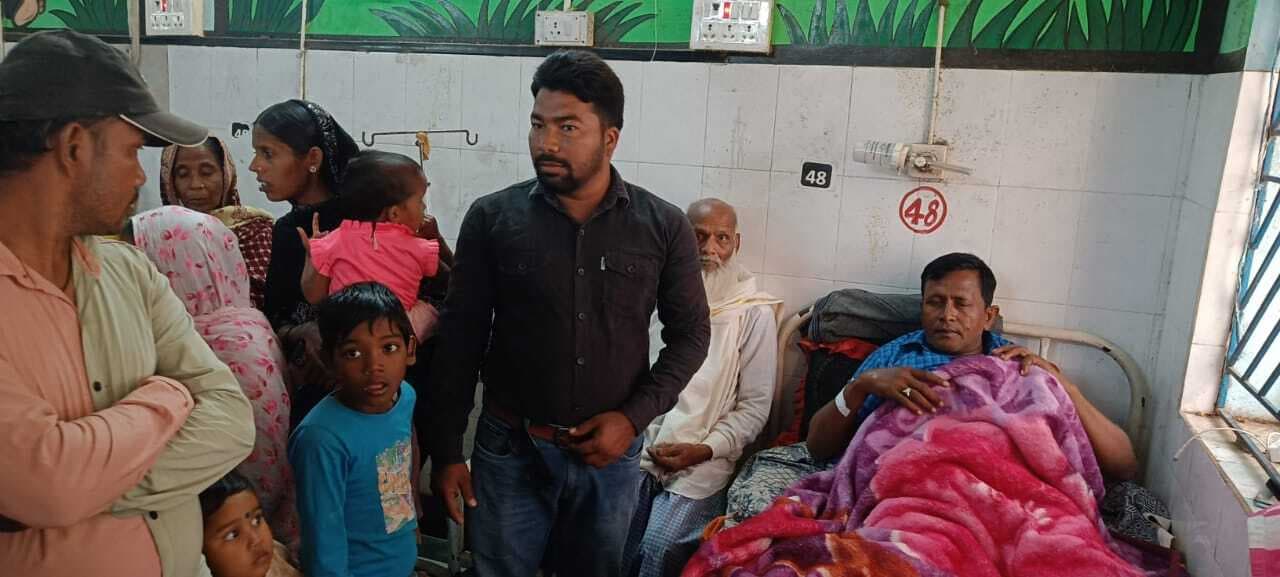 पत्नी को विदा कराने ससुराल गये युवक पर चाकू से हमला