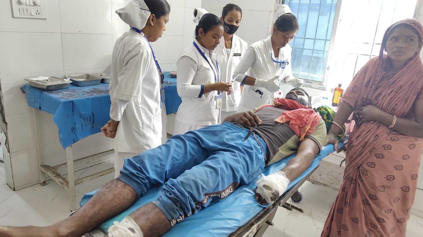 भूमि विवाद में मारपीट, आधा दर्जन लोग जख्मी