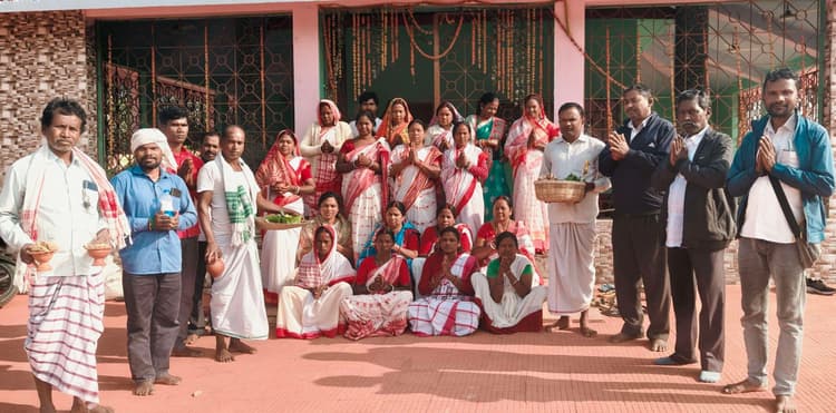 Bokaro News : महासम्मेलन की सफलता पर की गयी पूजा