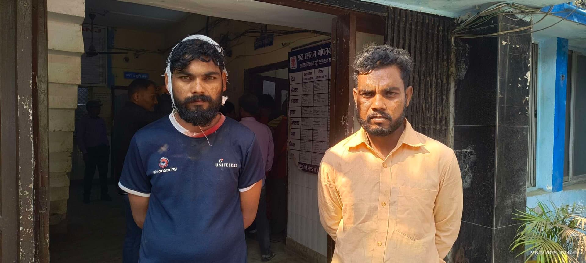 सिधवलिया में रास्ते के विवाद में दो पक्षों में हुई मारपीट, धारदार हथियार से हमला