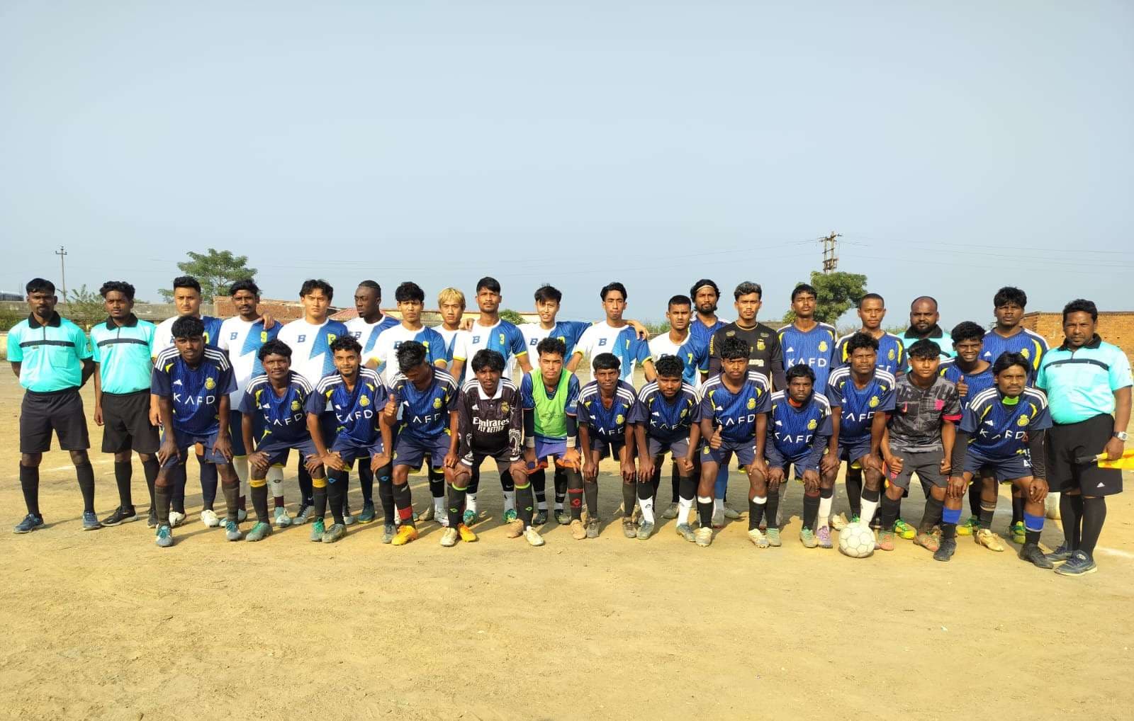 खलारी में फुटबॉल टूर्नामेंट का रोमांच चरम पर, फाइनल आज