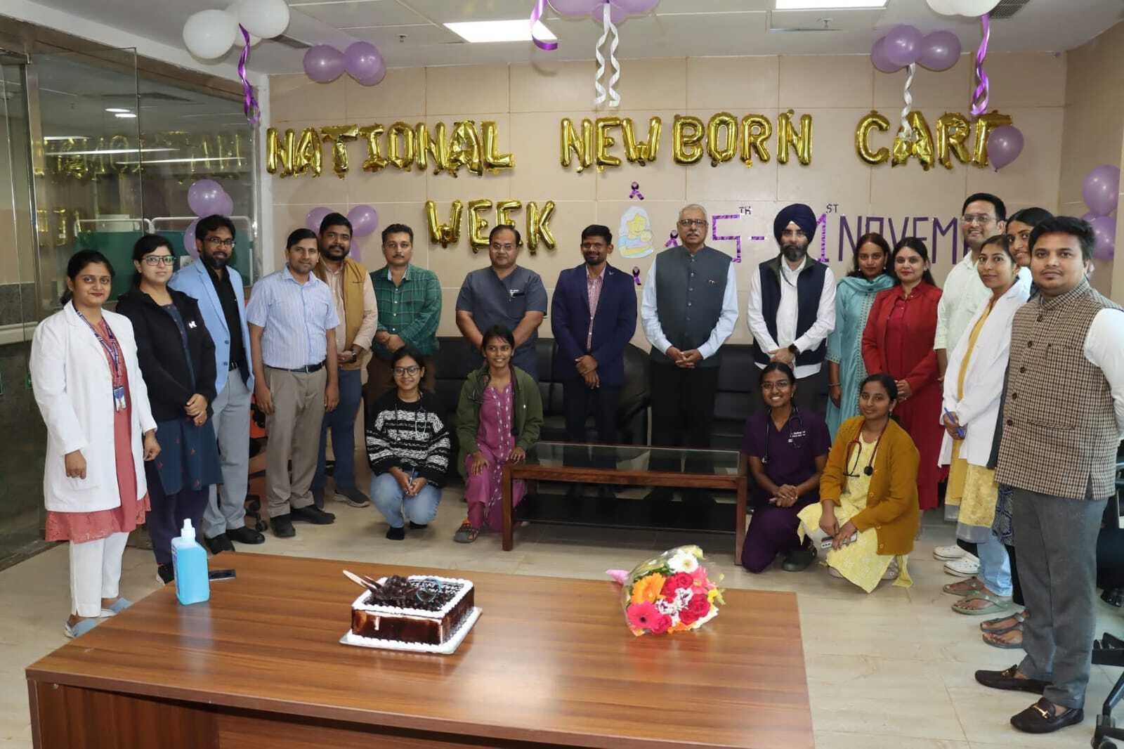 Deoghar News : एम्स में नेशनल न्यू बॉर्न केयर वीक की शुरुआत, नवजात की स्वास्थ्य सेवा  मजबूत करने का निर्णय