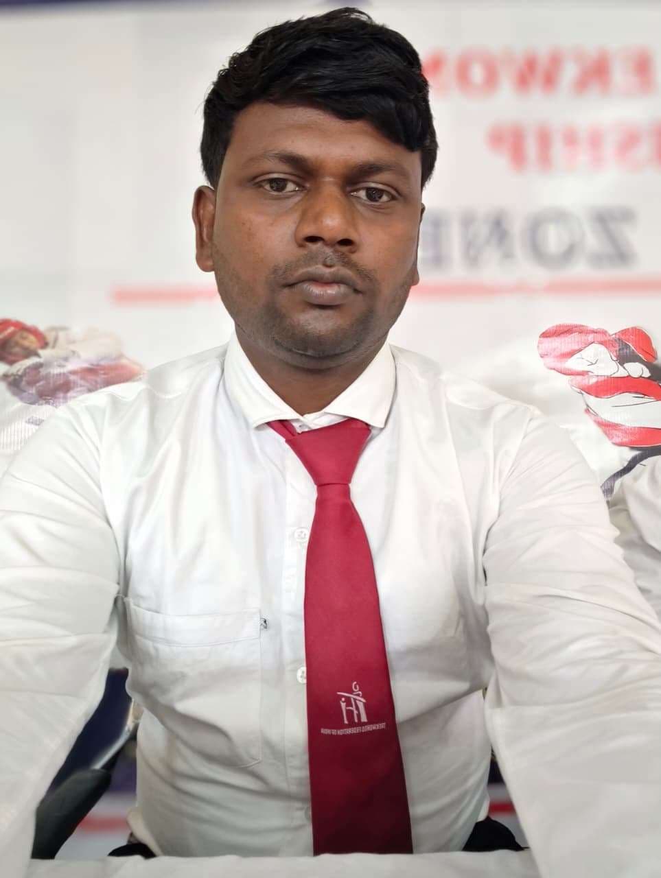 राष्ट्रीय ताइक्वांडो में झाझा के अमरदेव को मिली रेफरी की जिम्मेदारी