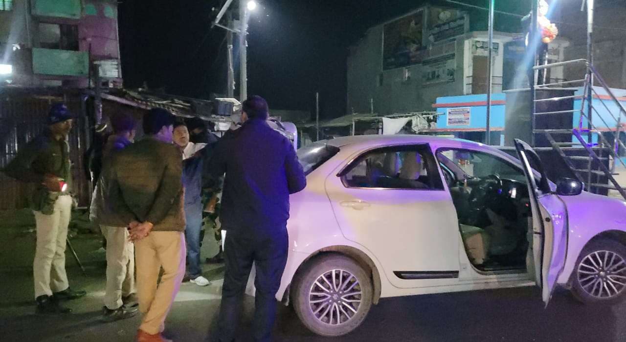 हलसी में विभिन्न जगहों पर चला वाहन जांच अभियान