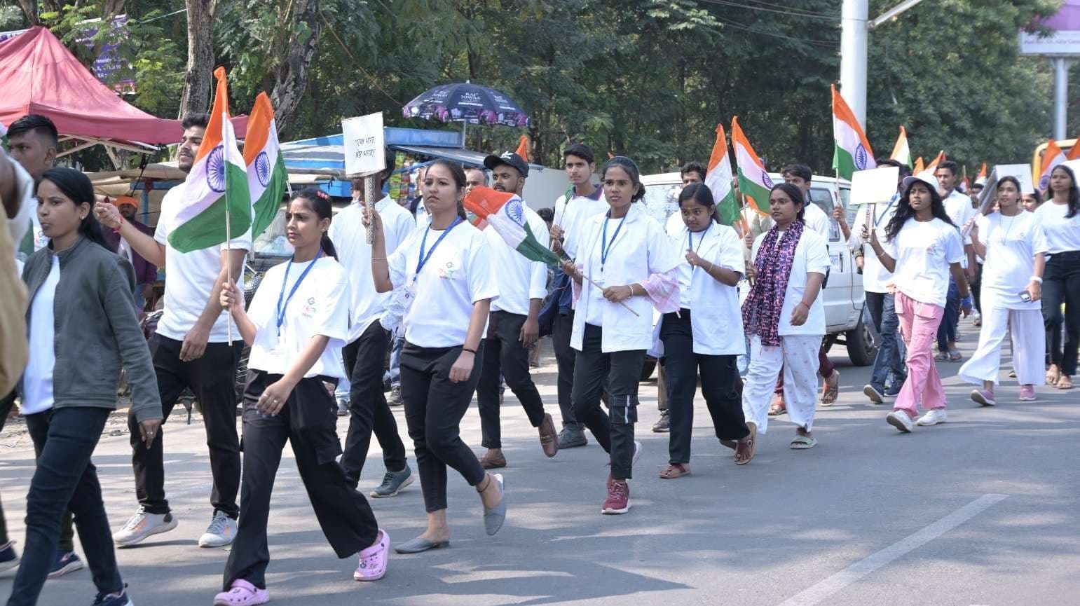 Bokaro News : सरदार वल्लभ भाई पटेल की जयंती पर निकली पदयात्रा