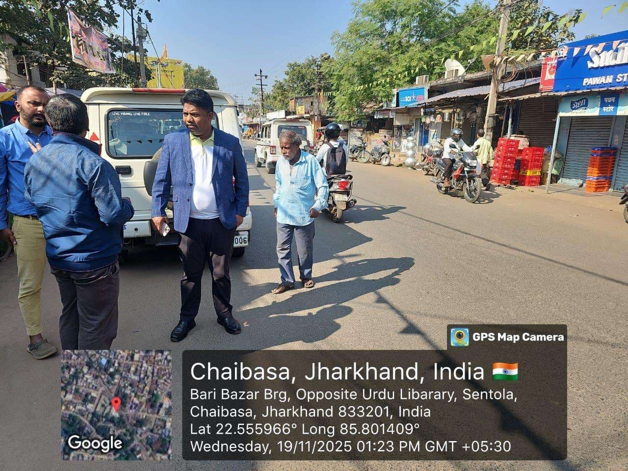 Chaibasa News : बादुरी में स्पीड ब्रेकर और  संकेत बोर्ड लगाये जायेंगे