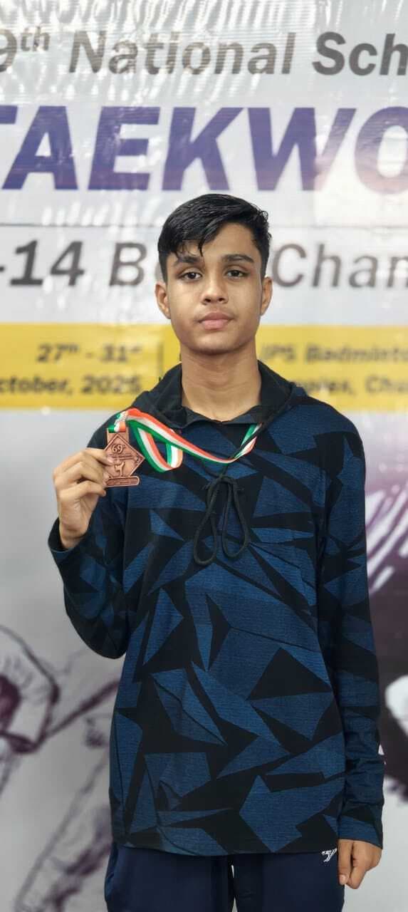 नेशनल ताइक्वांडो चैंपियनशिप में अपनीप्रतिभा दिखायेंगे जिले के दो खिलाड़ी