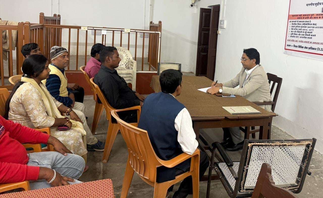 वर्ष 2025 के अंतिम राष्ट्रीय लोक अदालत की तैयारी तेज, 2700 से अधिक नोटिस तैयार