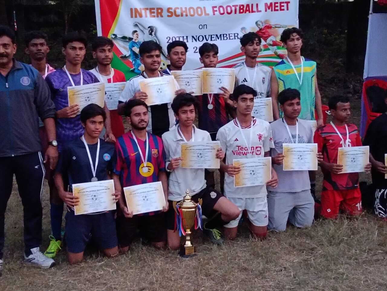 Ntff Inter School Football Tournament : आंध्रा एसोसिएशन की टीम बनी चैंपियन