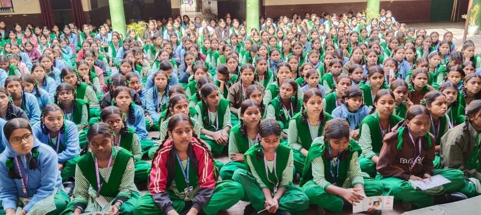 Bokaro News : छात्राओं को बताये गये कुष्ठ के लक्षण व बचाव