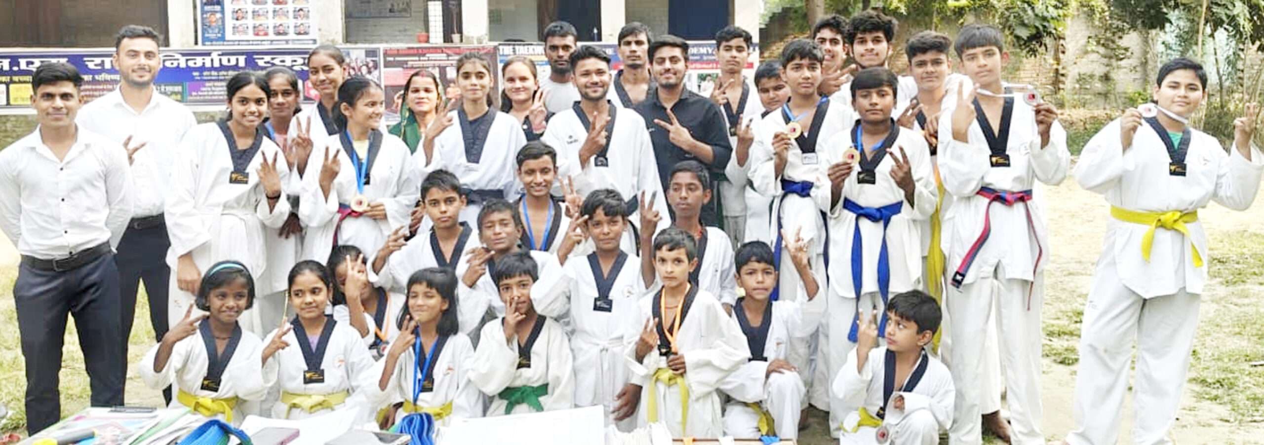 बरौली में ताइक्वांडो खिलाड़ियों का समारोहपूर्वक हुआ बेल्ट प्रमोशन