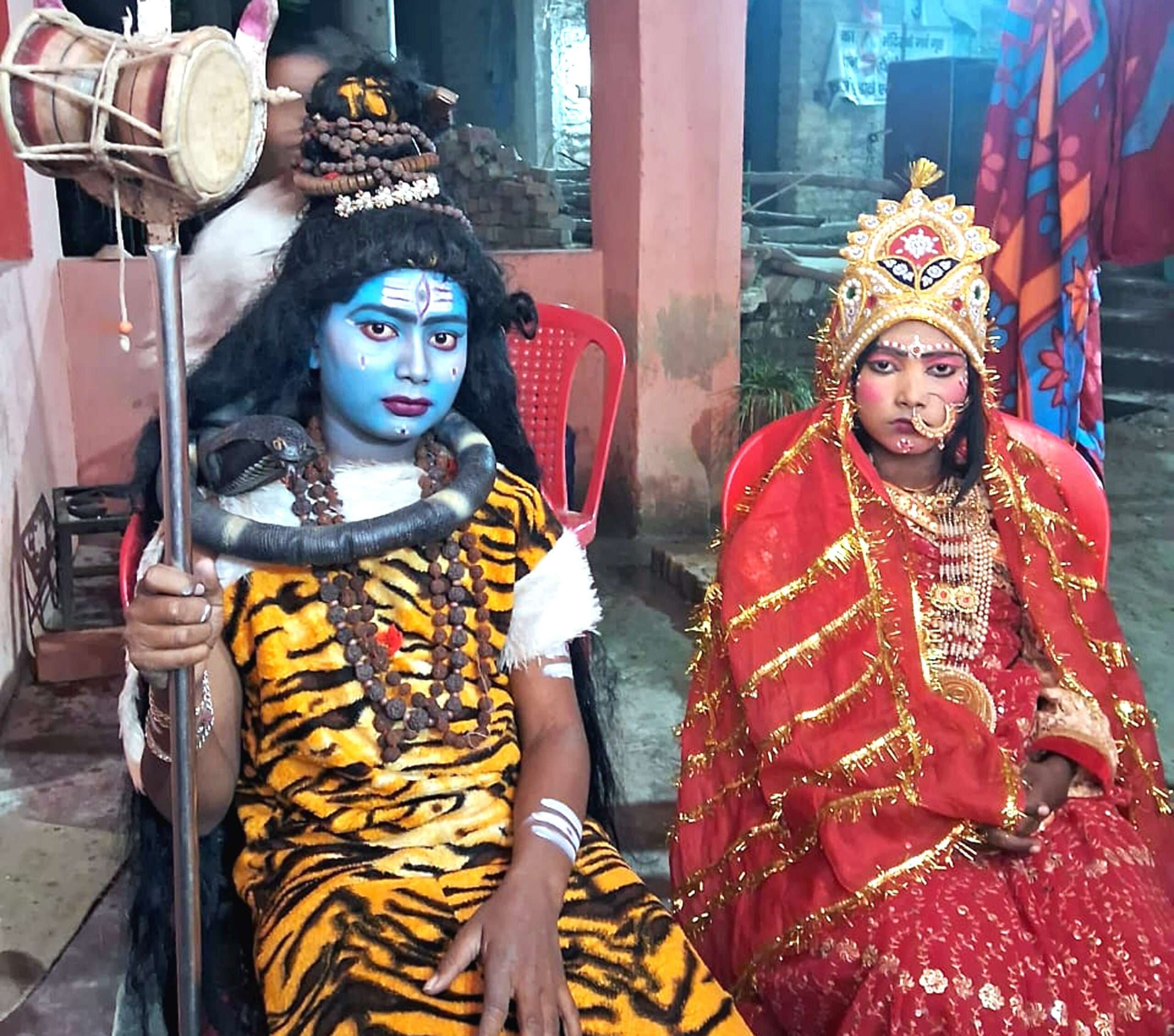 महोत्सव के चौथे दिन शिव-पार्वती विवाह में उमड़ पड़ी श्रद्धालुओं की काफी भीड़