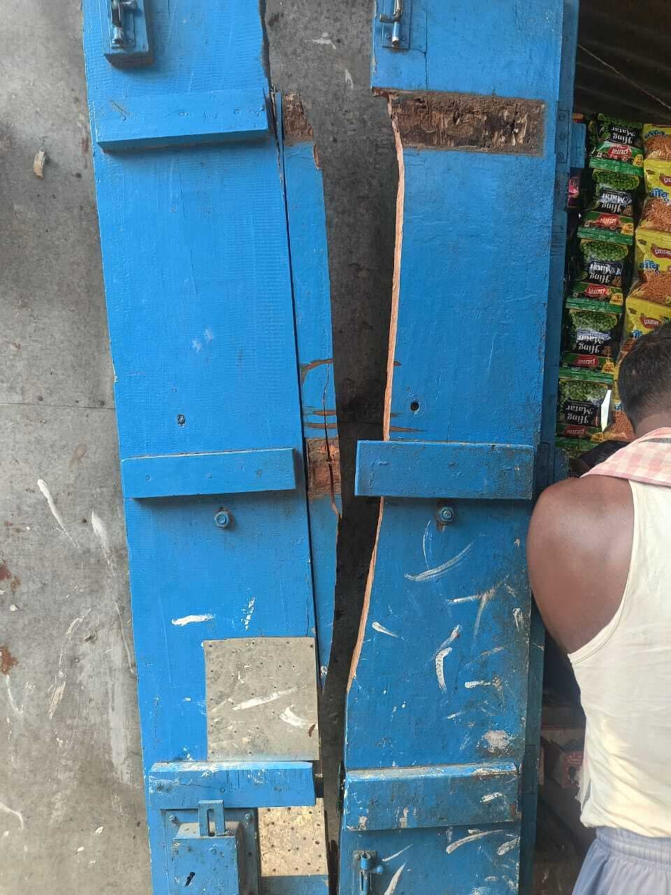 किरणपुर ढाला पर पान दुकान में चोरी