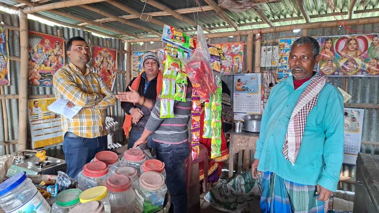 जनरल स्टोर व किराना दुकान से नकद व सामान की चोरी