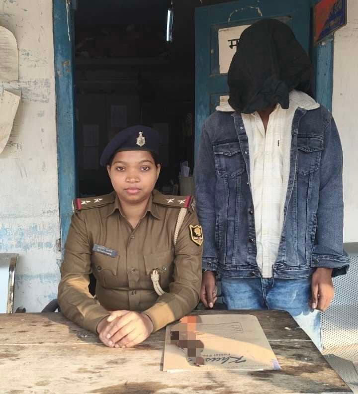 वारदात को अंजाम देने के लिए घर में रखा था कट्टा, गिरफ्तार