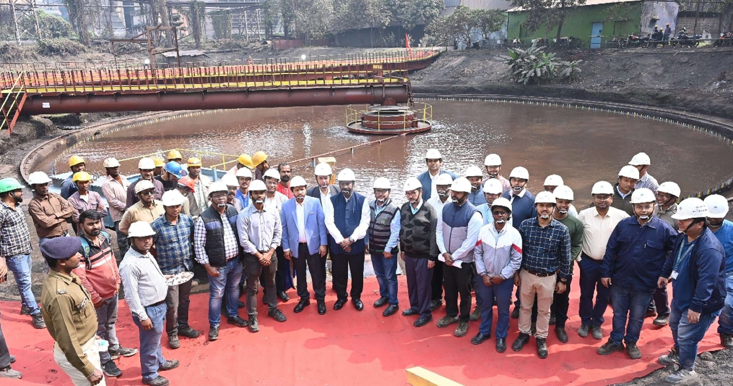 Bokaro News : बीएसएल ने 15 साल से बंद रेडियल सेटलिंग टैंक पांच का किया जीर्णोद्धार