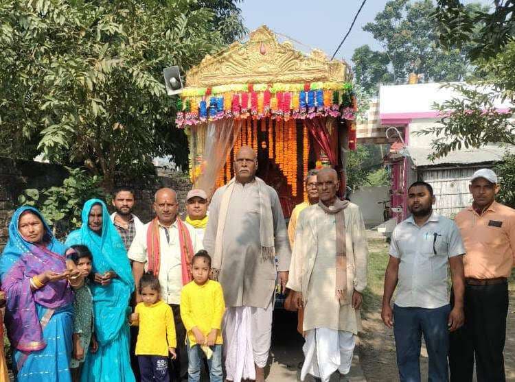 परबत्ता में आज से निकलेगी तीन दिवसीय अखंड ज्योति कलश रथयात्रा