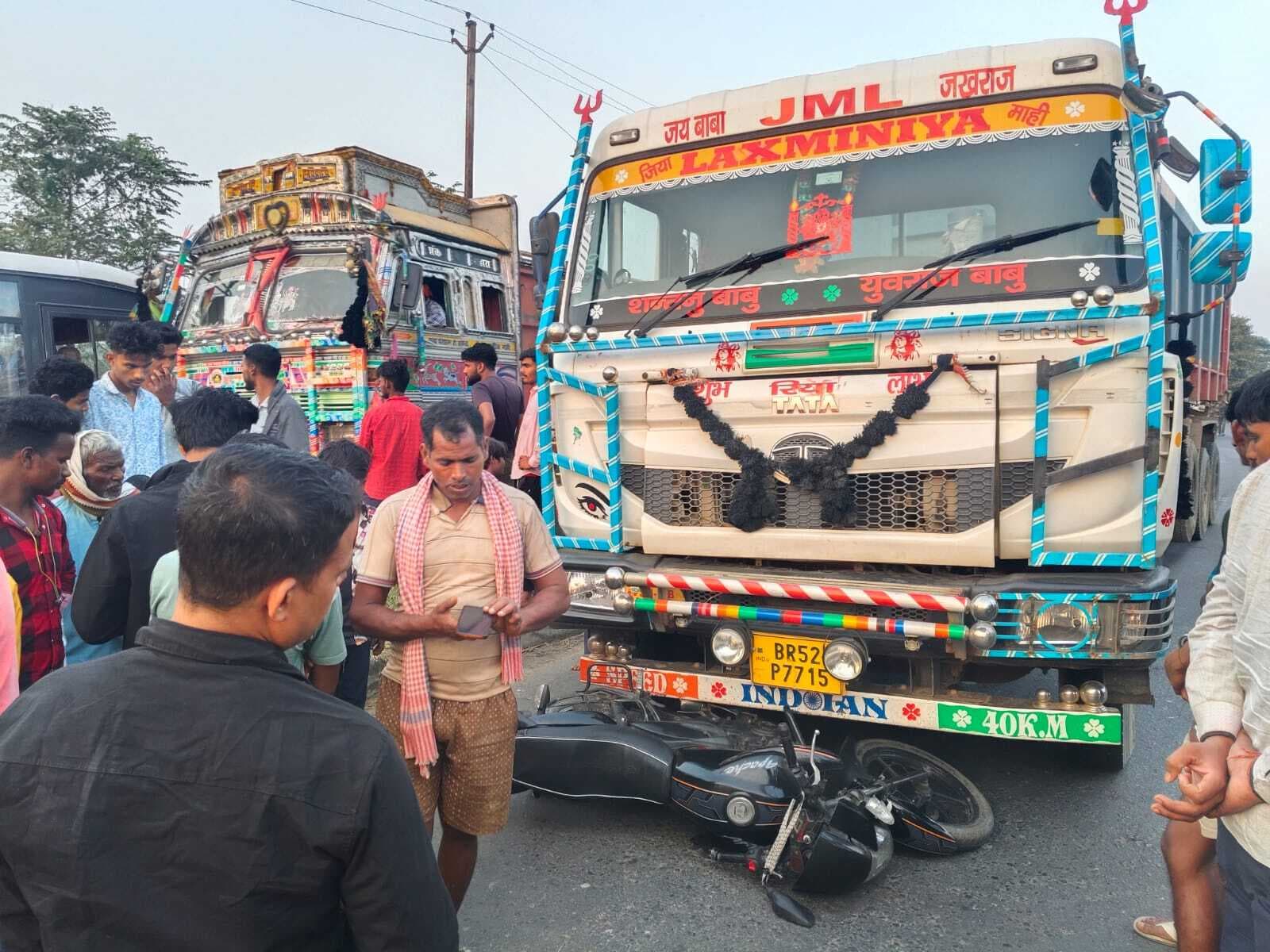 हादसा: इचरूआ गांव के युवक की सड़क दुर्घटना में मौत