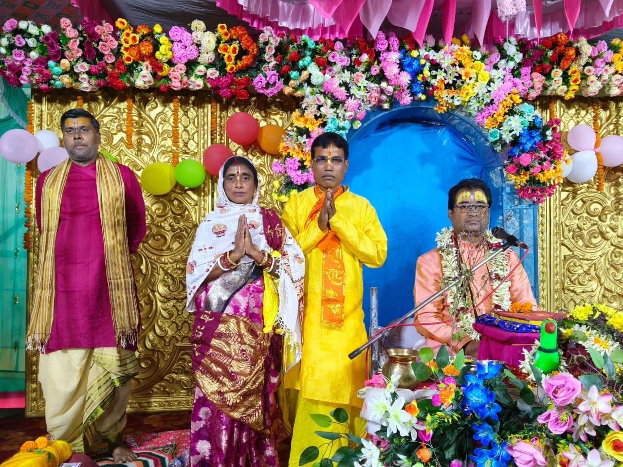 East Singhbhum News : विपत्ति में भक्त की रक्षा करते हैं भगवान : आदित्य पंडित