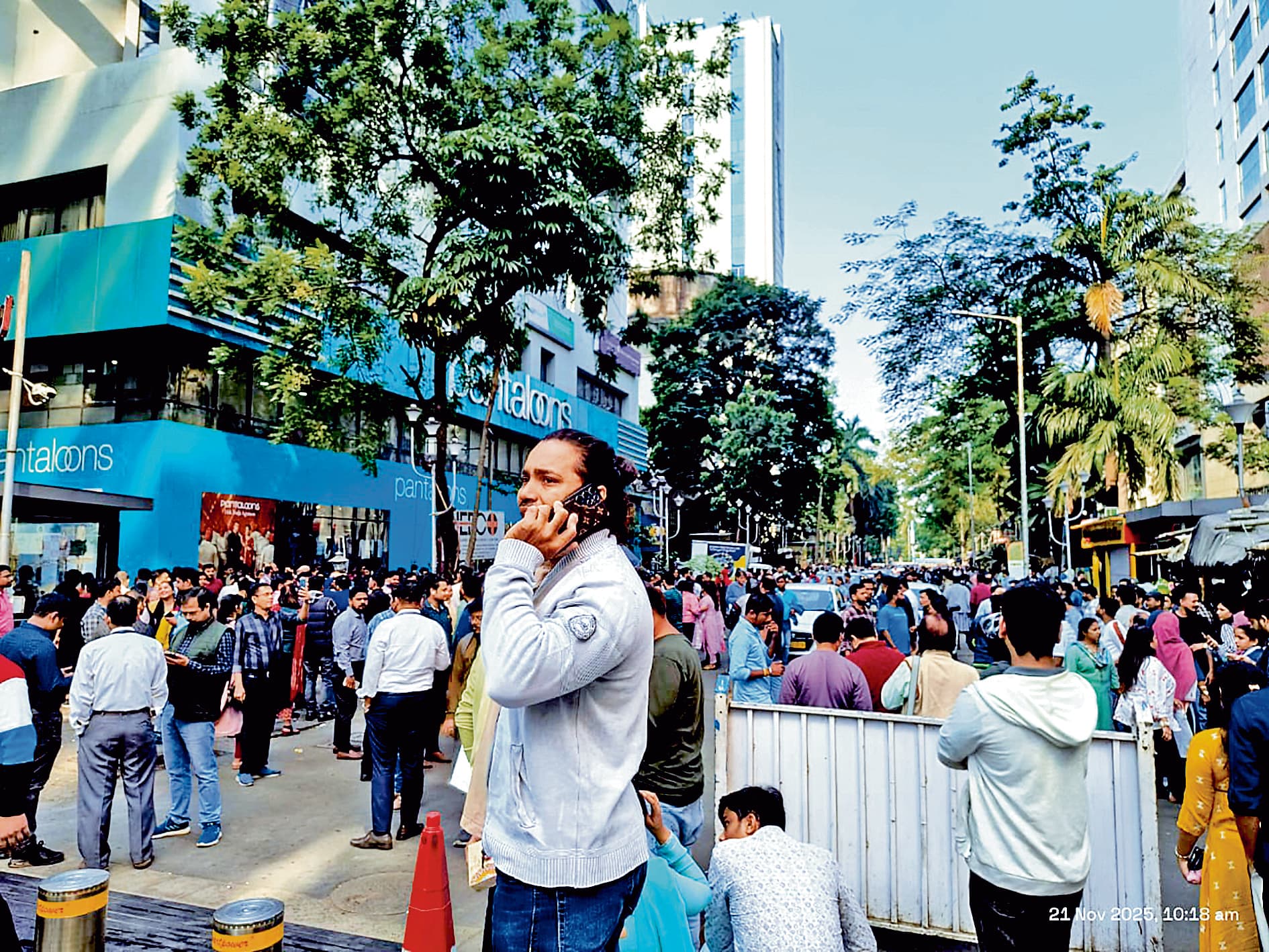 कोलकाता में भी महसूस किये गये भूकंप के झटके