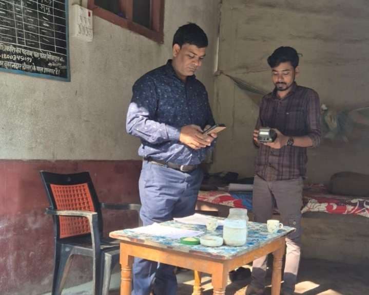 पीडीएस दुकानों का बीएसओ ने किया निरीक्षण, दिये कई निर्देश