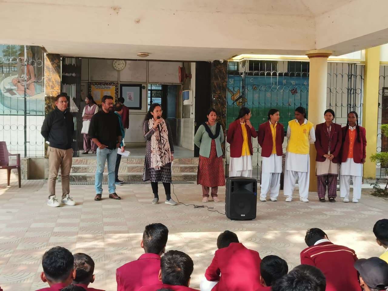 मोबाइल फोन के हानि और लाभ विषय पर जागरूकता कार्यक्रम आयोजित