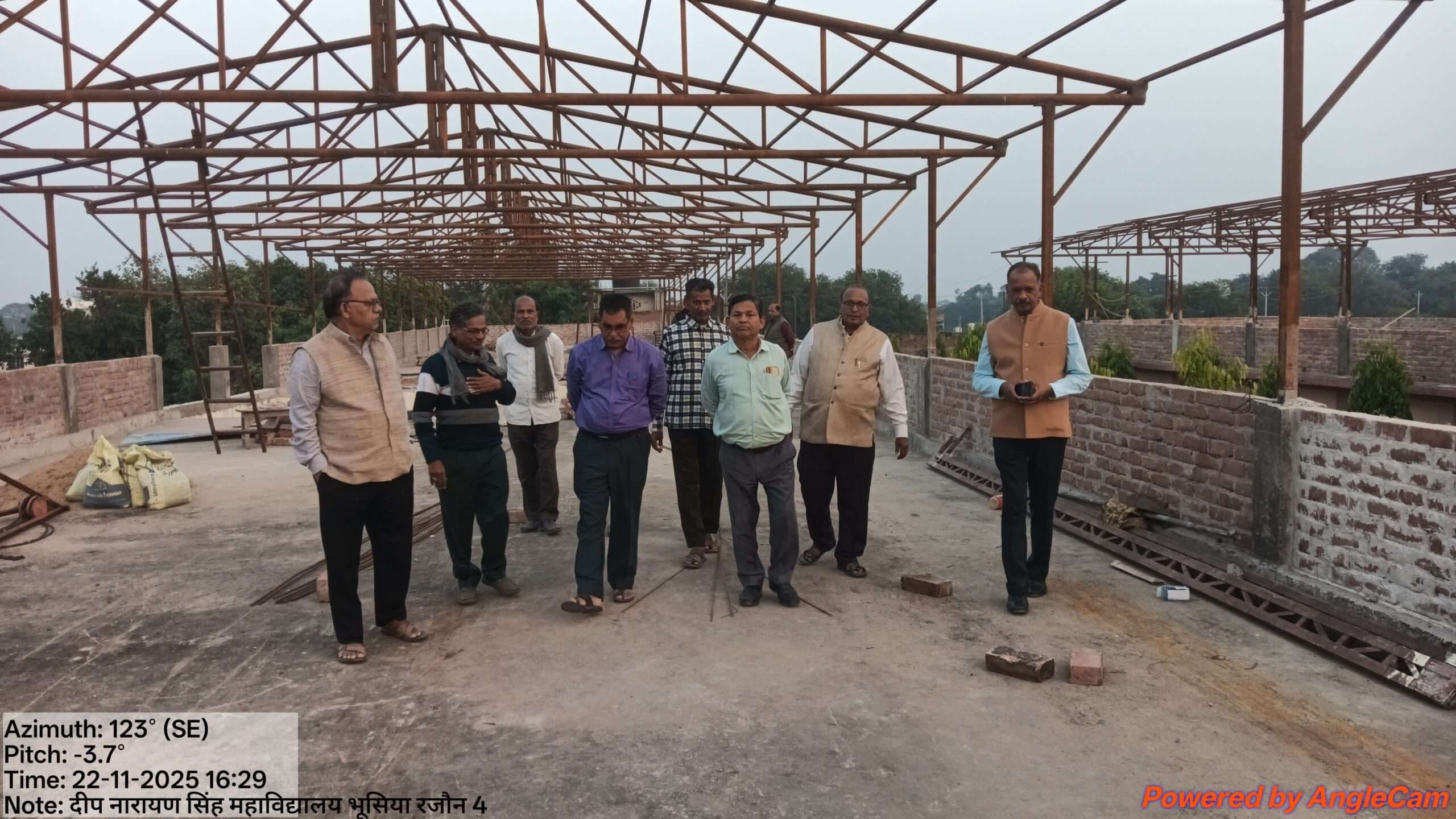 संबंधन को लेकर विश्वविद्यालय टीम ने किया निरीक्षण