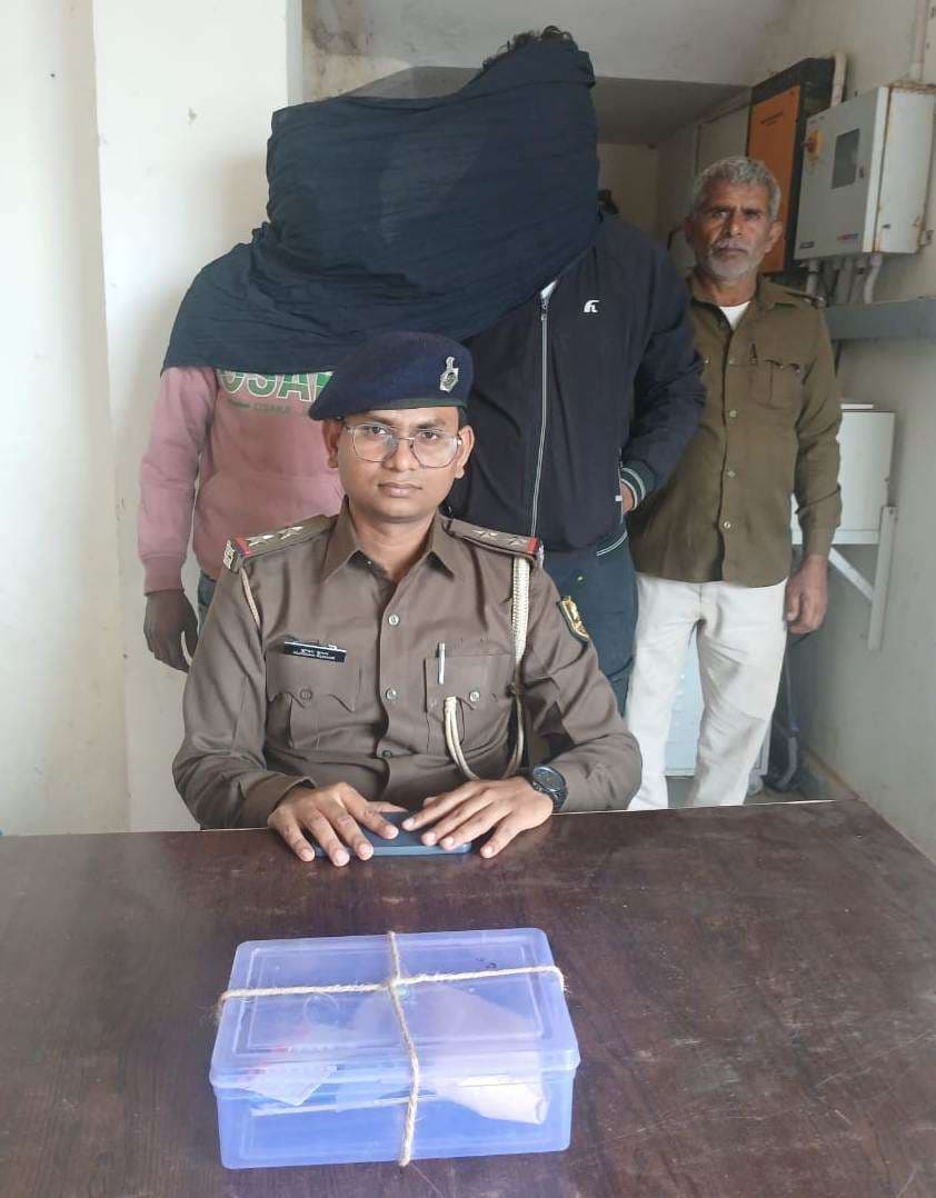 सीसीए के तहत शामपुर थाने में हाजरी लगाने पहुंचा युवक 104 ग्राम स्मैक के साथ गिरफ्तार